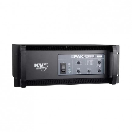 KV2 Audio EPAK 2500R Wzmacniacz/kontroler hybrydowy (analogowo-cyfrowy) w wersji rack do systemu ES.